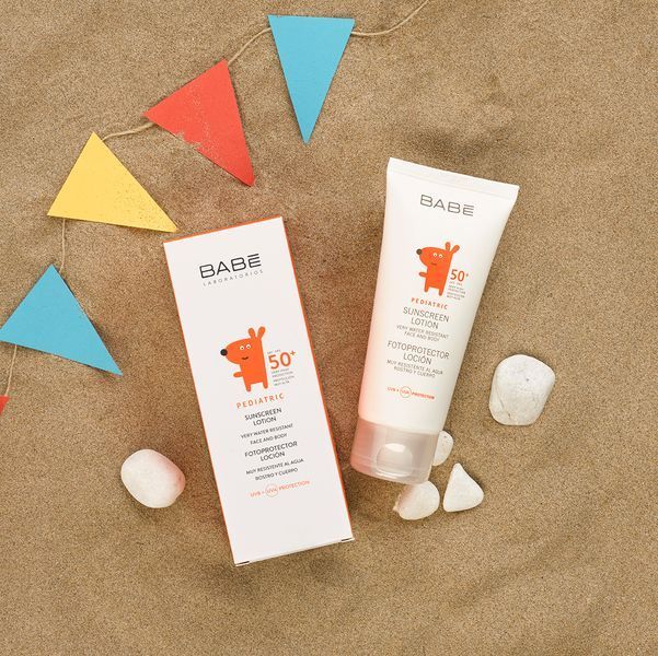 *Уцінка*_Дитячий сонцезахисний лосьйон для обличчя та тіла spf 50+ PEDIATRIC 100 мл 8437011329400_01 фото