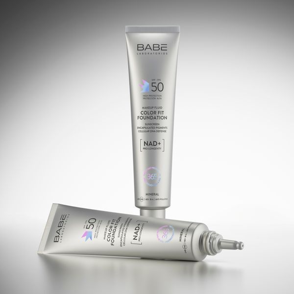 Тонувальний флюїд з адаптивним кольором і NAD+ на фізичних фільтрах SPF 50 8436571632821 фото